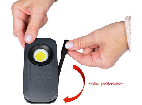 Aufladbare LED Arbeitsleuchte "Power Flex Light 300 L" Werbeartikel
