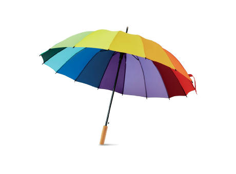 Product image Regenschirm regenbogenfarbig Werbeartikel