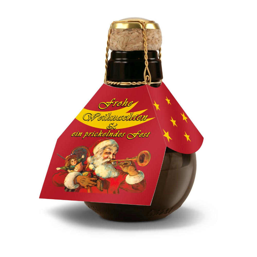 Product image Kleinste Sektflasche der Welt! Weihnachtsgruß - Ohne Geschenkkarton, 125 ml Werbeartikel