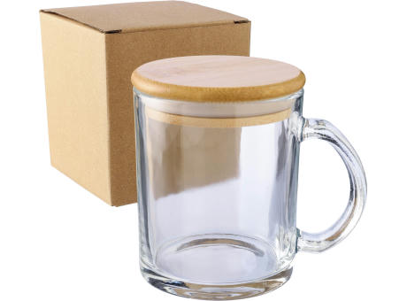 Trinkbecher aus recyceltem Glas 300 ml Ashley Werbeartikel