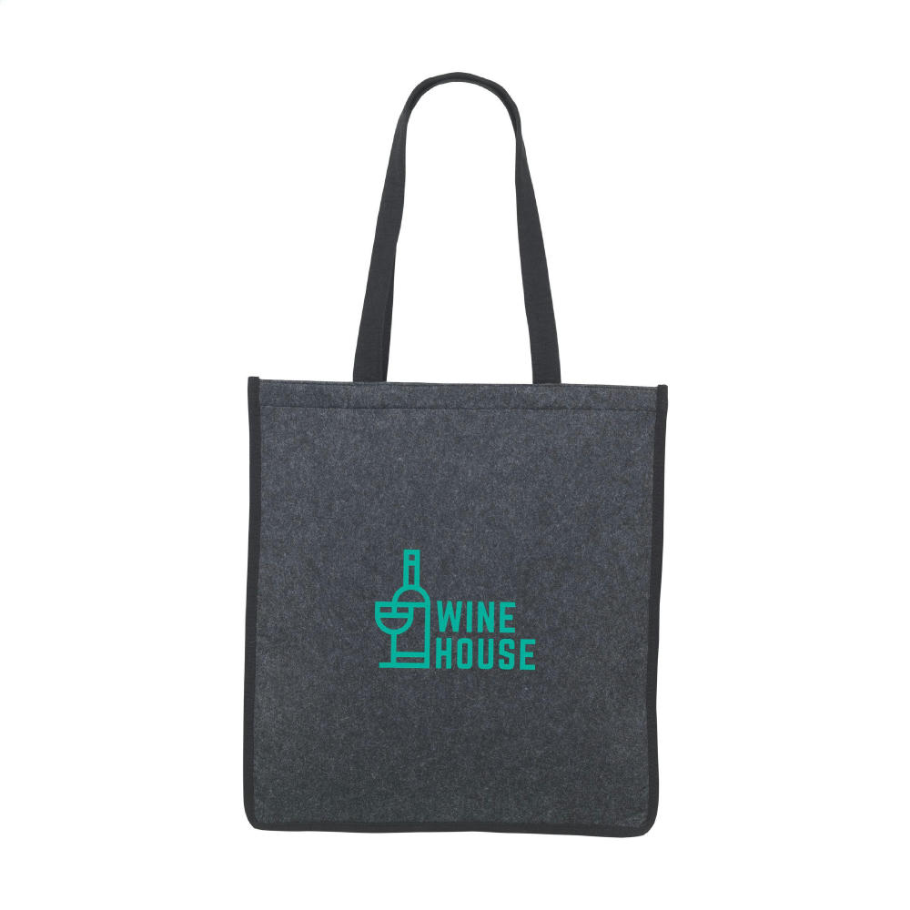Vibe Shopper GRS RPET Felt/Cotton (320 g/m²) Tasche Werbeartikel