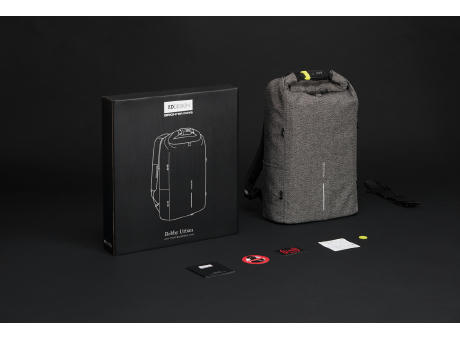 Urban schnitthemmender Anti-Diebstahl-Rucksack bedrucken