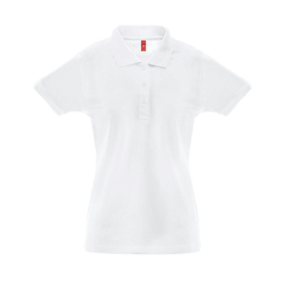 THC BERLIN WOMEN WH. Poloshirt für Damen mit kurzen Ärmeln Werbeartikel