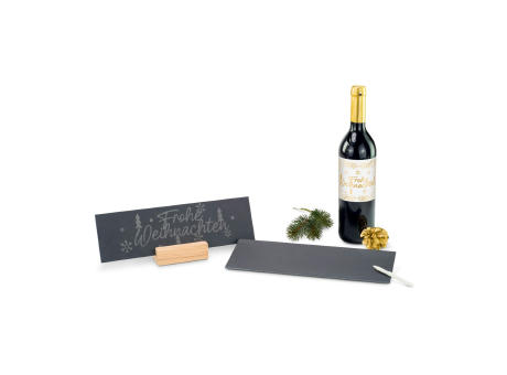 Geschenkset / Präsenteset: Schiefer & Wein Werbeartikel
