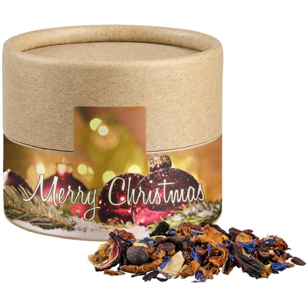 Product image Christkindl Tee, ca. 25g, Kraftpapierdose Mini Werbeartikel