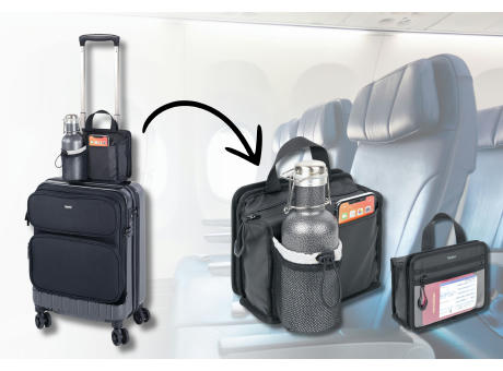 TROIKA Trolley Organizer TROIKA BLACK ON TOP bedrucken