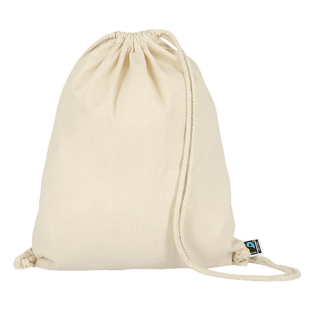 T15021-TEXXILLA Turnbeutel aus Fairtrade-zertifizierter Baumwolle, ca. 140 g/m², ca. 38 x 46 cm Werbeartikel