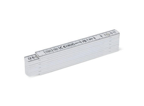 Kalibrierter faltbarer Zollstock 1m Werbeartikel