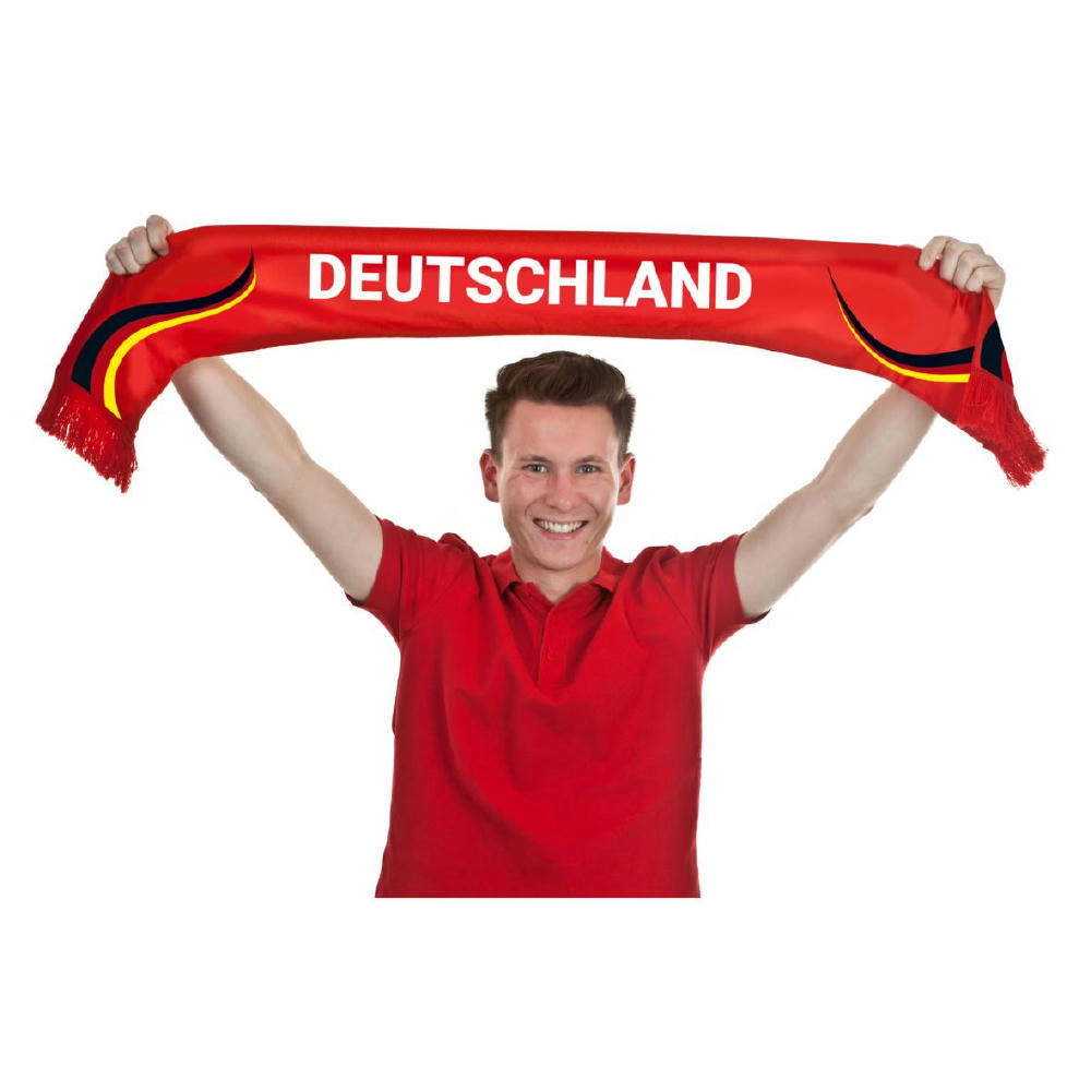 Product image Fanschal "Fringes" Deutschland Werbeartikel