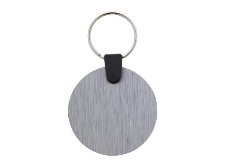 Schlüsselanhänger (rund) Aluudy A bedrucken