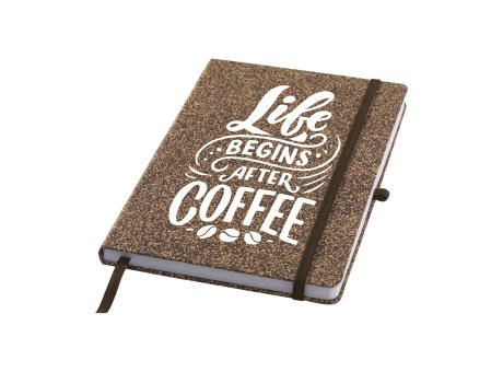 CoffeeGround Cork Notebook A5 Werbeartikel
