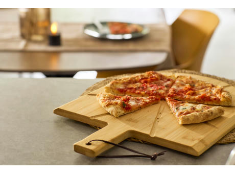 Pizzabrett aus Bambus Vale Werbeartikel