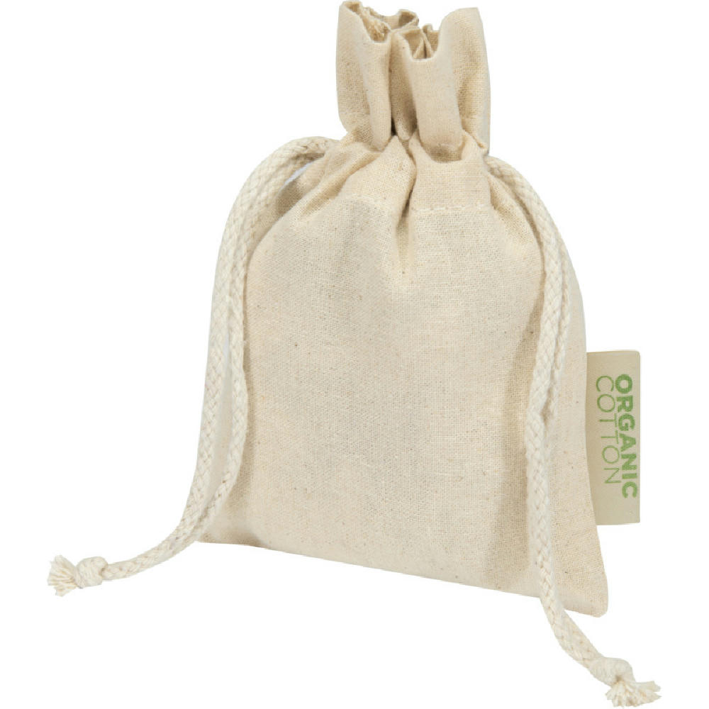 Product image Odisha 140 g/m² OCS Bio-Geschenktasche – 15 × 10 cm Werbeartikel