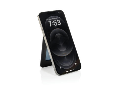 Magstand magnetische Handytasche mit Ständer aus RCS rec. PU Werbeartikel