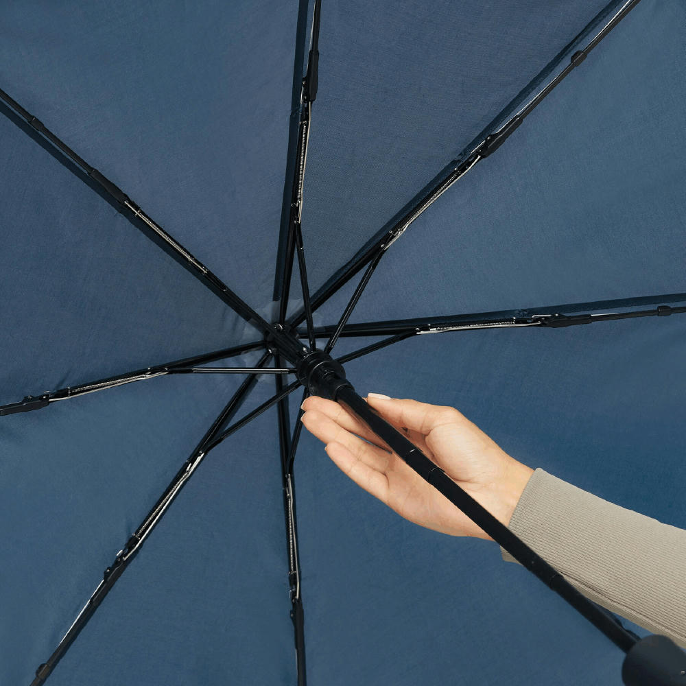 PLOPP - Vollautomatischer Windproof-Taschenschirm Werbeartikel