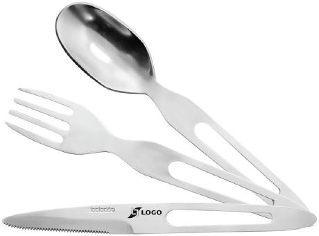 Besteckset 'Victoria', mit RPET-Etui Werbeartikel