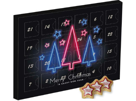 Product image Lübecker Marzipansterne, ca. 300g, Adventskalender Midi Werbeartikel