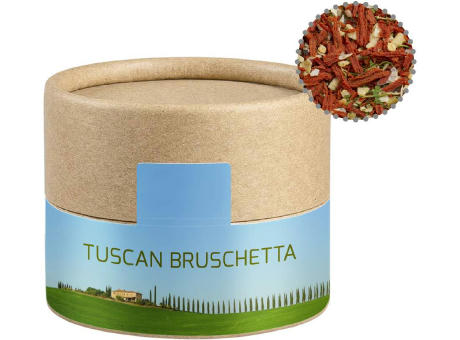 Product image Gewürzmischung Toskanische Bruchetta, ca. 28g, Kraftpapierdose Mini Werbeartikel