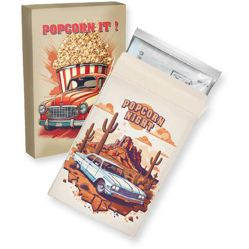 Product image Mikrowellen Popcorn salzig, ca. 100g, Faltschachtel Werbeartikel