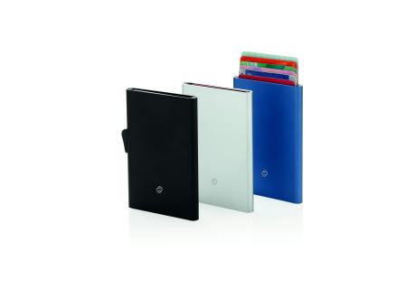 C-Secure Aluminium RFID Kartenhalter bedrucken