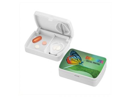 Pillendose "Omega" Werbeartikel