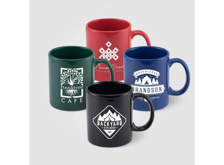 Seattle Classic - 355 ml Keramiktasse in Farbe Werbeartikel