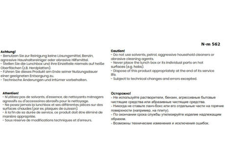 Lunchbox mit Smartphone-Halter, Dichtung und Bento-Unterteilung Werbeartikel