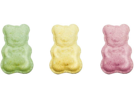 Brause Bärchen Werbetüte,   4 Stück, Inhalt: Brause Bärchen Werbeartikel