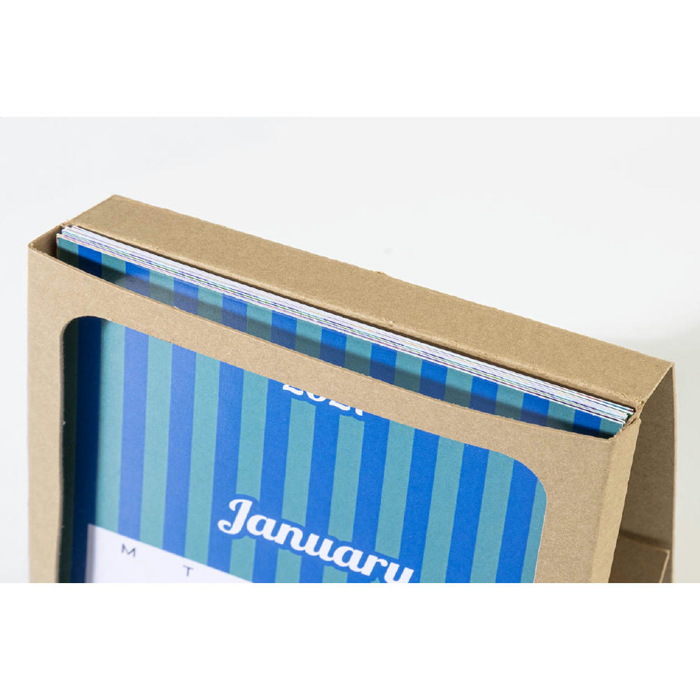 Individueller Tischkalender CreaDate Shuffle Werbeartikel