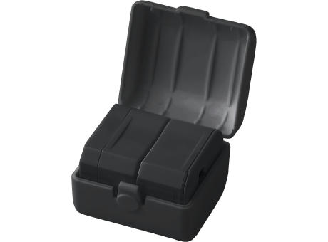 Reiseadapter aus Kunststoff Coby Werbeartikel