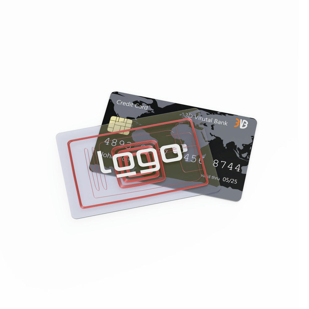 RFID Blocker Karte - Premium Schutz - transparent Werbeartikel