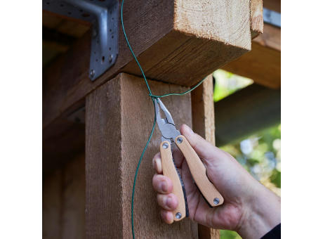 Multitool "Wood", groß Werbeartikel