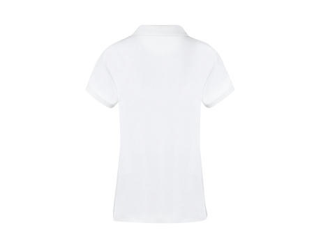 Erwachsene Frauen Weiß Polo-Shirt Koupan Werbeartikel