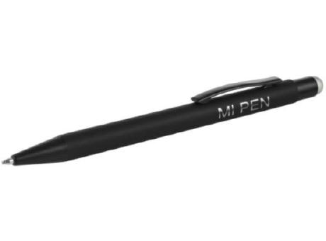 Metmaxx® Kugelschreiber "BusinessLogo" schwarz  bedrucken