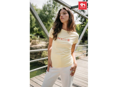 THC SOFIA. Tailliertes Damen-T-Shirt Werbeartikel