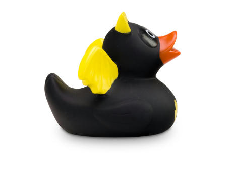 Werbeente Batduck Superheld schwarz-gelb Werbeartikel