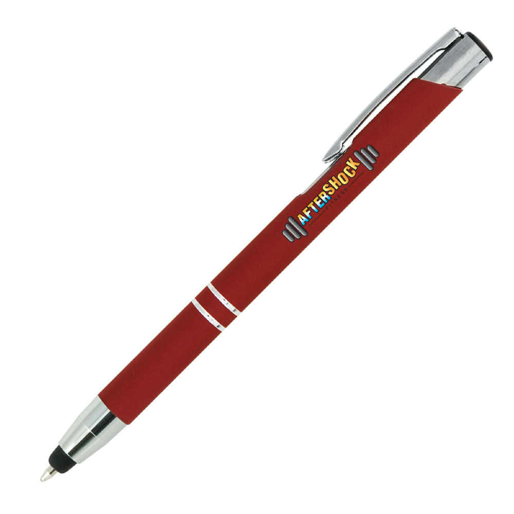 Crosby Metall Kugelschreiber - m/ Stylus unten Werbeartikel
