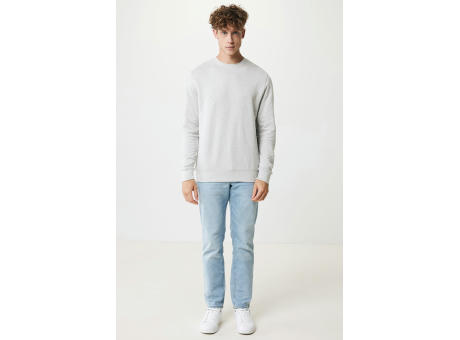 IQONIQ Denali ungefärbt. Rundhals-Sweater aus recycelter BW bedrucken