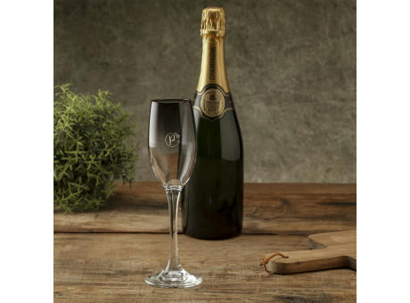 Smokey Champagnerglas 180 ml Werbeartikel