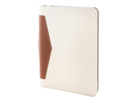 Product image Dokumentenmappe aus recyceltem Canvas Carbasa Zip Werbeartikel