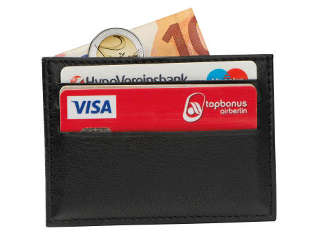 Product image RFID Kreditkartenetui aus Leder Werbeartikel