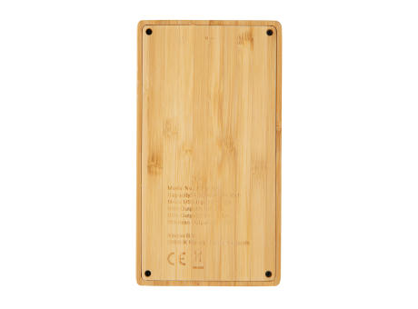 Product image Bambus 4.000 mAh Wireless 5W Powerbank bedrucken