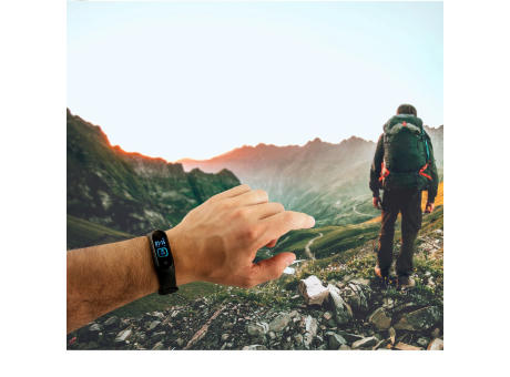 CALATRAVA. Intelligentes Sportarmband mit 3 Tagen Akkulaufzeit aus ABS und TPU Werbeartikel