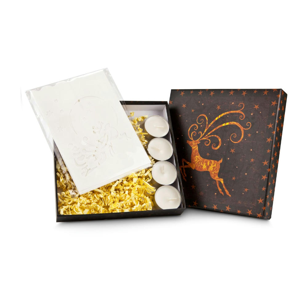 Product image Geschenkset / Präsenteset: Stimmungsvolle Papier-Laternen Werbeartikel