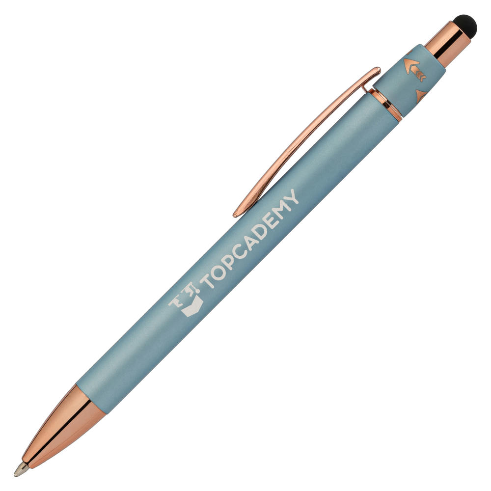 Orbit Spinner Metall Kugelschreiber - m/Stylus Werbeartikel