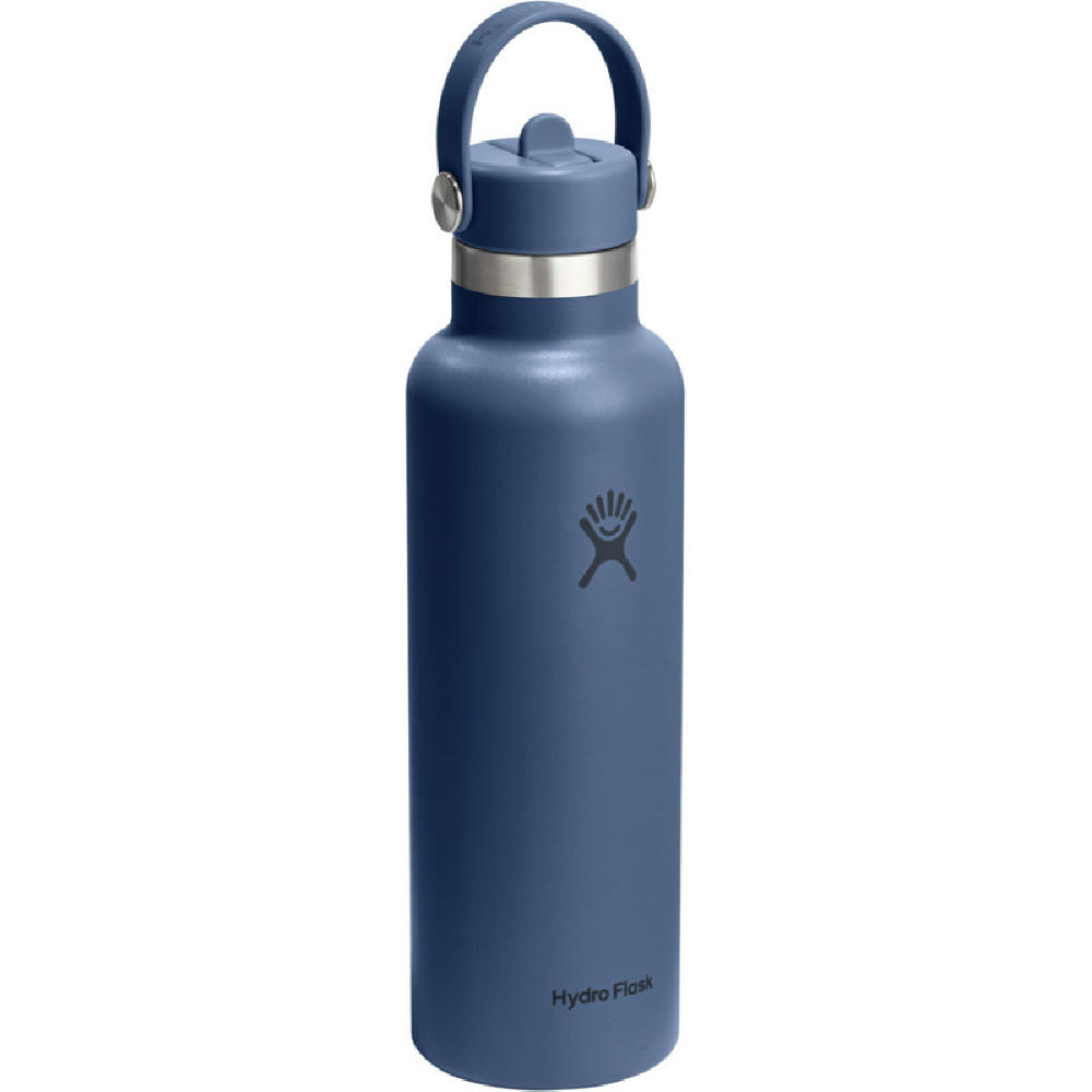 Hydro Flask Standard Mouth 621 ml isolierte Edelstahl Trinkflasche mit Strohhalmverschluss Werbeartikel