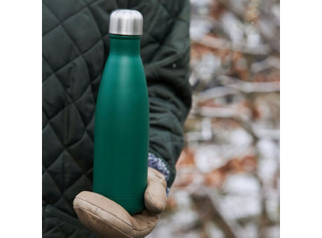 Sagaform Nils Stahlflasche Pulverbeschichtet 500 ml Werbeartikel