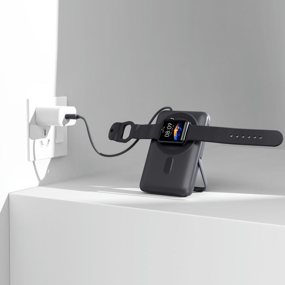 Nova Wireless Powerbank Kompatibel mit MagSafe und Apple Watch 10000 mAh Werbeartikel