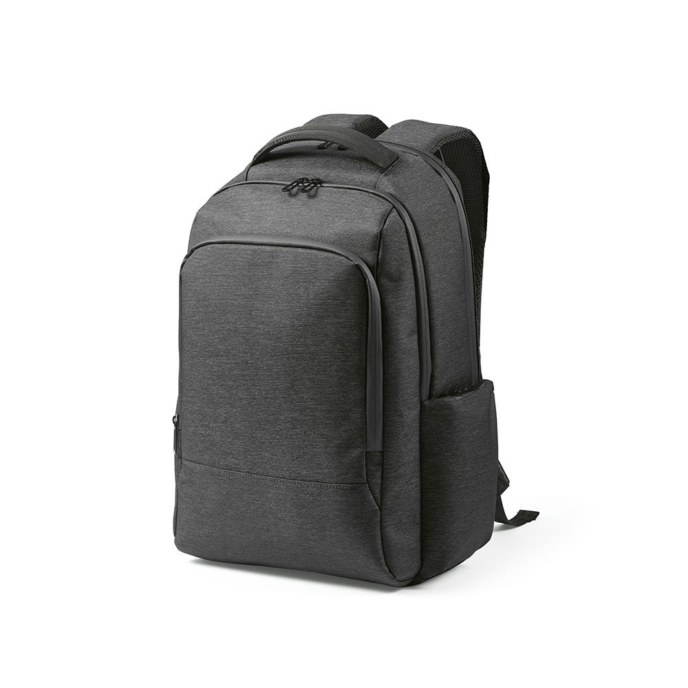 New York 20L Rucksack aus recy.Nylon und rPET. Laptops bis 17" Werbeartikel