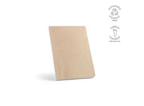 Joyce Notizbuch A5 recy. Papier 80 gsm 196 Seiten Werbeartikel